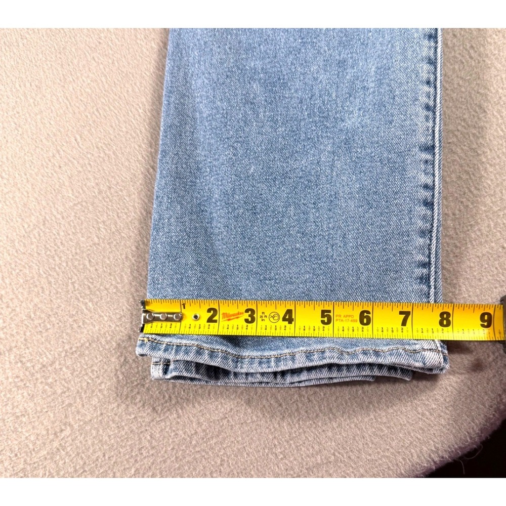 Hollister Dad Jeans Ultra High Rise Light Wash Straight Leg W25 L31 Casual - Picture 12 of 12